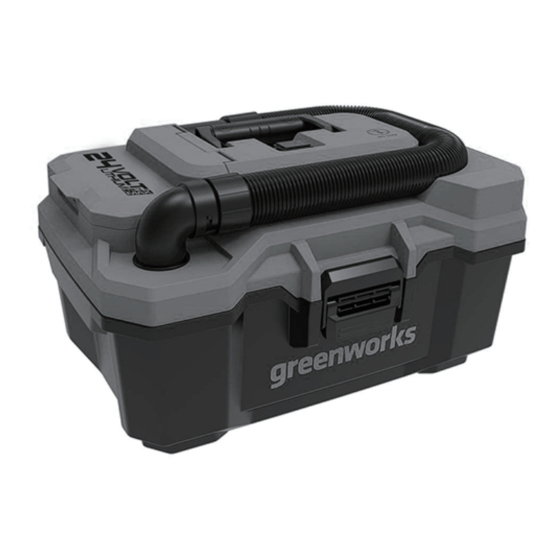 GreenWorks VUG402 Operator's Manual