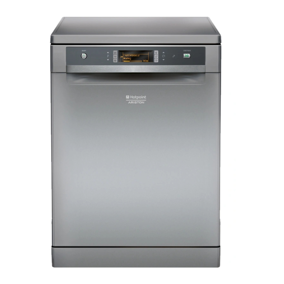 Hotpoint Ariston LFD 11M121 Operating Instructions Manual