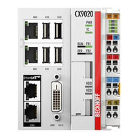 Beckhoff CX9020 Manual