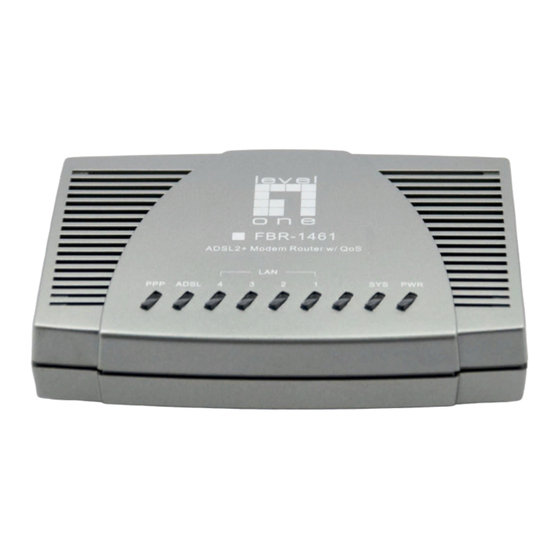 LevelOne FBR-1461 User Manual