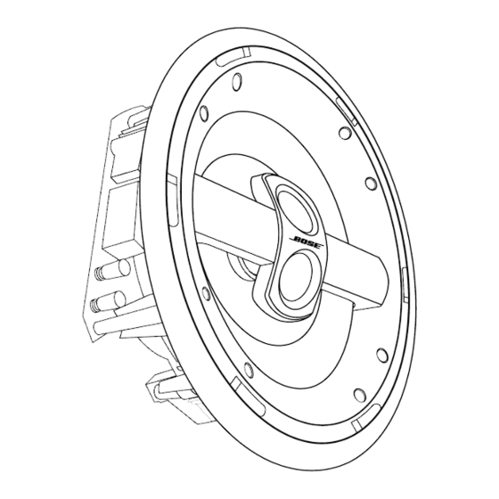 Bose Virtually Invisible 791 Speakers Installation Manual