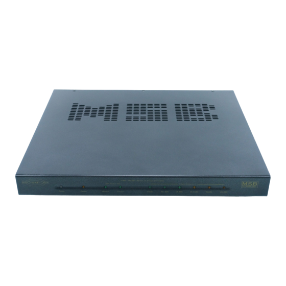 MSB Technology Link DAC III User Manual