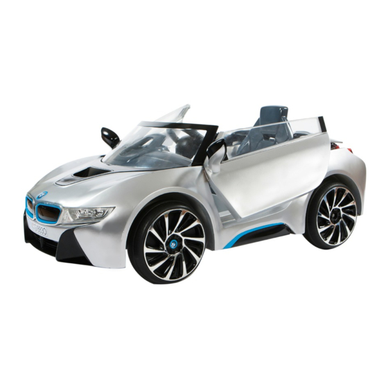 AVIGO 6V BMW I8 SPYDER OWNER'S MANUAL AND ASSEMBLY INSTRUCTIONS