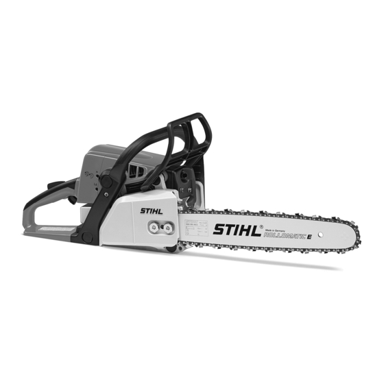 Stihl MS 250 Instruction Manual