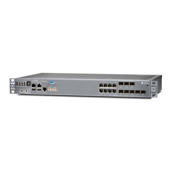 Juniper ACX2200 Hardware Manual
