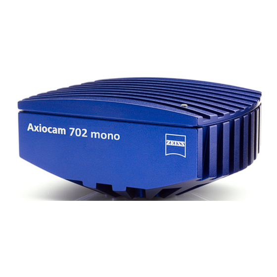 Zeiss Axiocam 702 mono User Manual