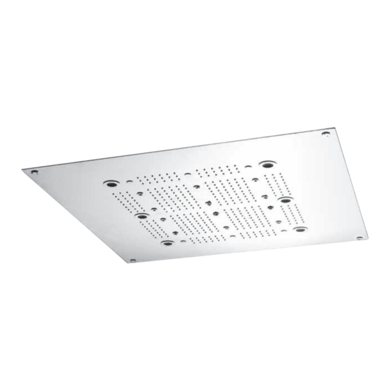 Aquademy SPA 60 RAIN&MIST Pre-Installation And Installation Manual