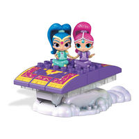 Mega Bloks Nickelodeon Shimmer and Shine Genie Market Quick Start Manual