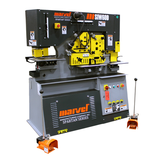 Marvel SPARTAN IRONWORKER Manual