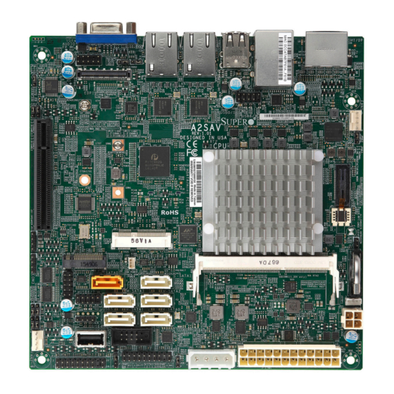 Supermicro A2SAV-L User Manual