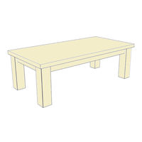 Profijt Meubel T13T Assembly Instruction Manual