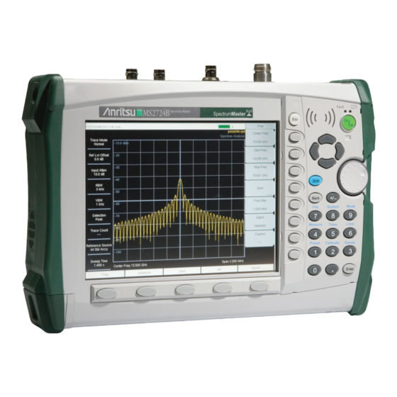 Anritsu Spectrum Master MS2721B User Manual