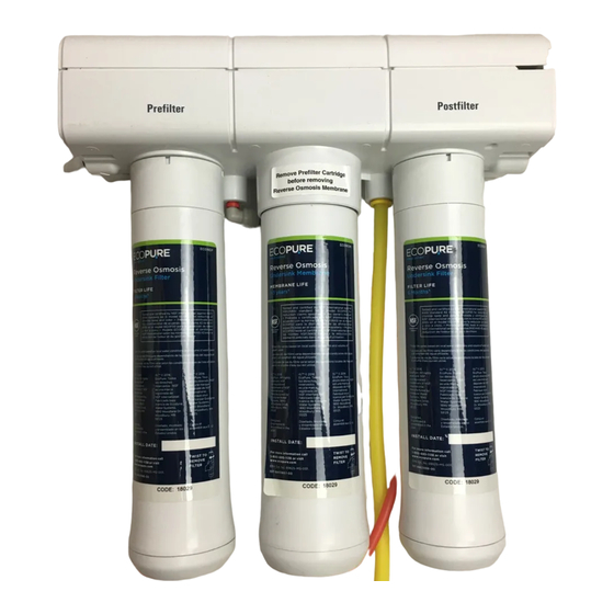 ECOPURE ECOP30 Operator's Manual
