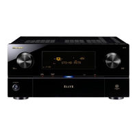 Pioneer SC-27 - SC27 - Elite 7.1 Channels A/V THX Receiver Operating Instructions Manual