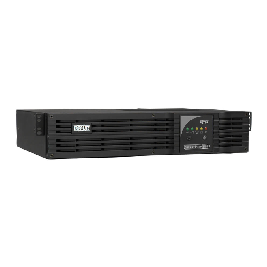 Tripp-Lite SmartPro, SmartPro RM Manual