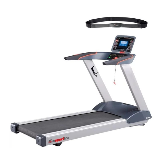 User Manuals: Insportline 6079 Treadmill