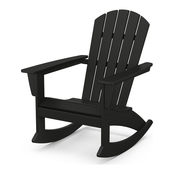 Adirondack chair with 2024 ottoman costco