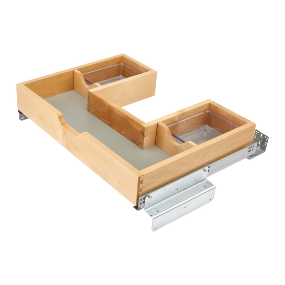 Rev-A-Shelf 486 Series Installation Instructions Manual