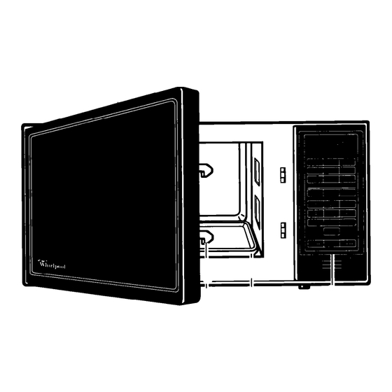 Whirlpool MS3080XB User Manual