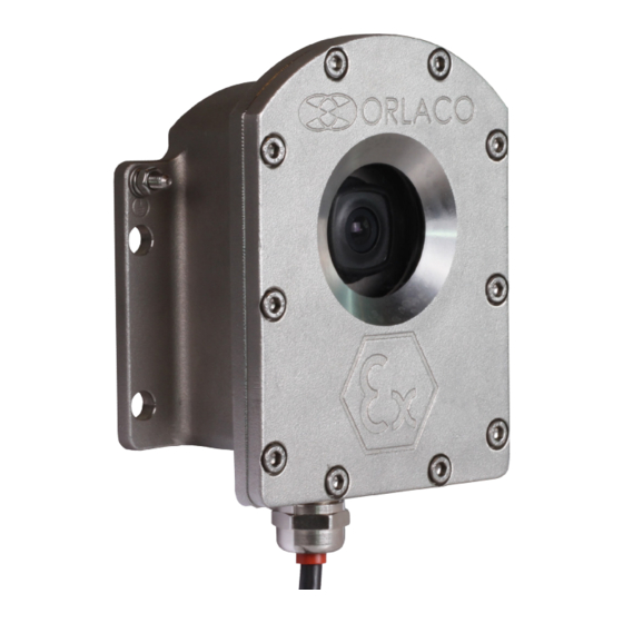 Orlaco Camera EMOS Ethernet with Ex housing Installation Manual
