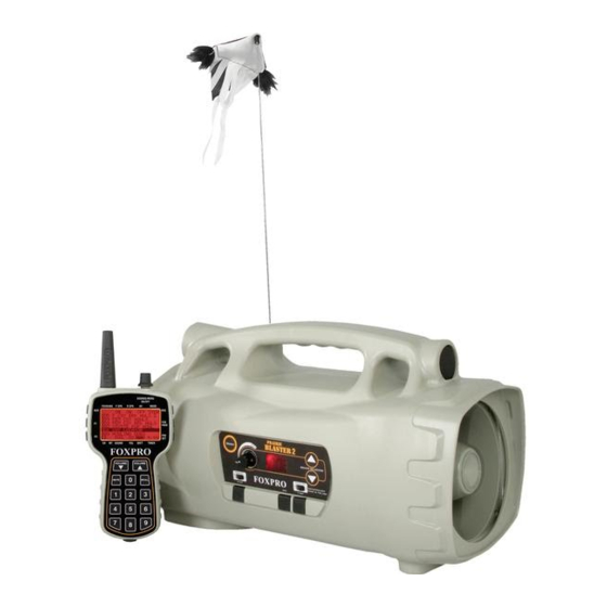 Foxpro Prairie Blaster 2 Instruction Manual