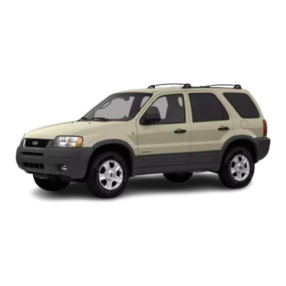 Ford 2004 Escape Owner's Manual