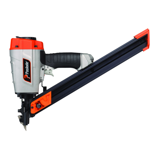 Paslode Positive Placement PF150S-PP Operating Manual And Schematic