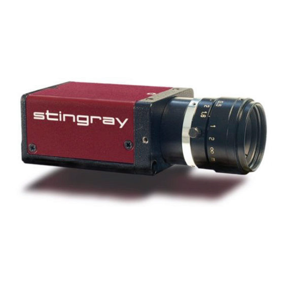 Allied Vision AVT Stingray Instruction Leaflet