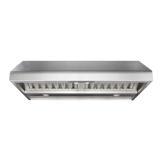 Air King RANGE HOODS PROFESSIONAL Specifications