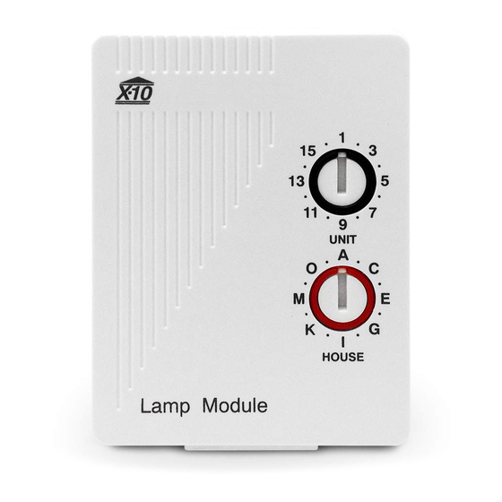 X10 LM465 Install Manual
