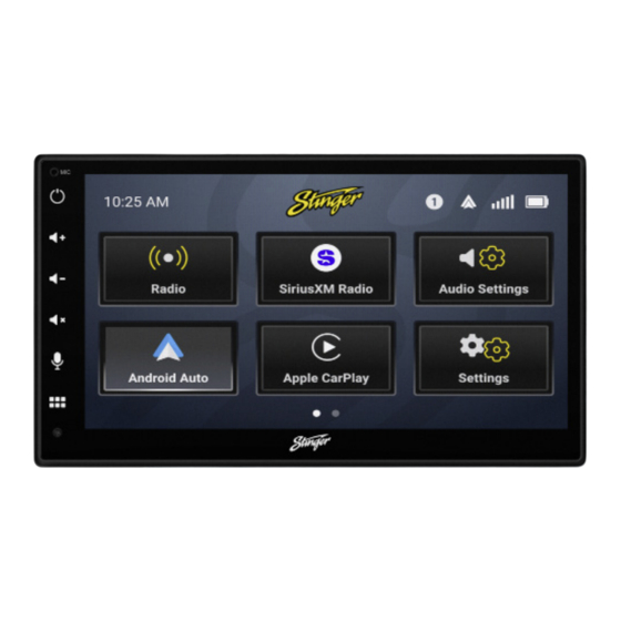 Stinger IE268 Quick Setup Manual