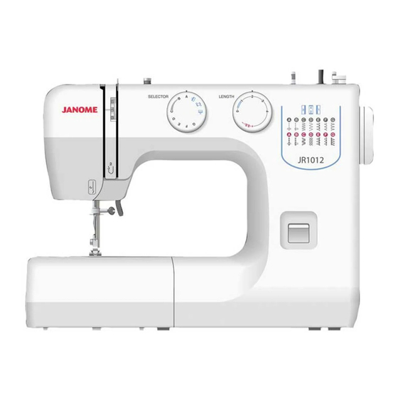 Janome JR1012 Brochure