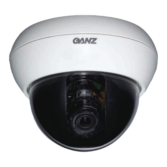 Ganz ZC-D7000 SERIES Instruction Manual