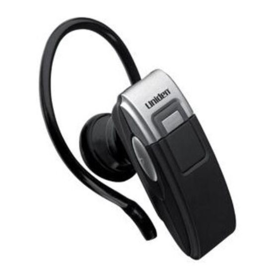 Uniden BT229 User Manual