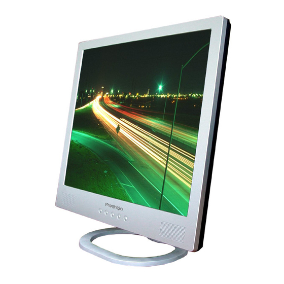 Prestigio P178 Manual