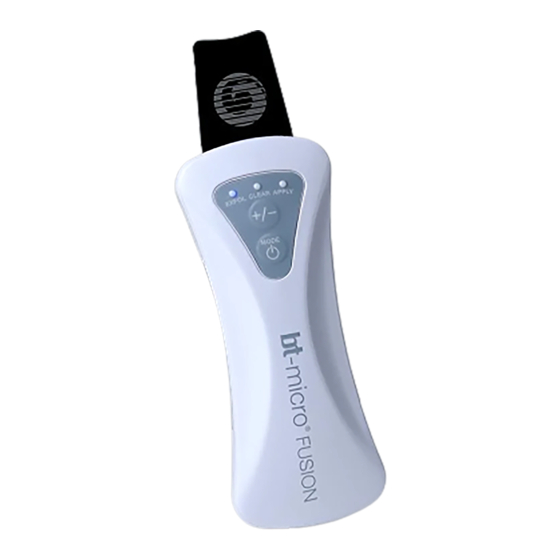 Bio-Therapeutic BT-MICRO FUSION Quick Start Manual