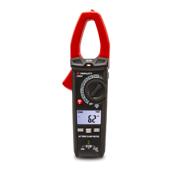 Triplett CM600 User Manual