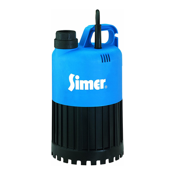 Simer 2385 Owner's Manual