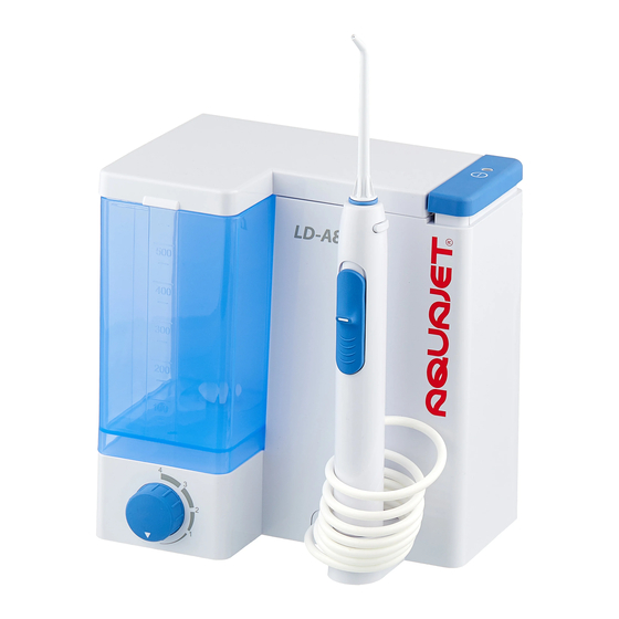 AquaJet LD-A8 User Instruction