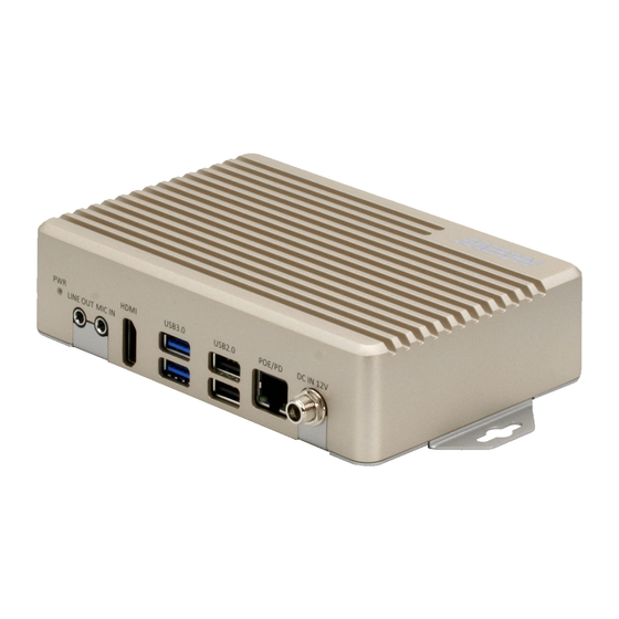 Aaeon BOXER-8521AI User Manual