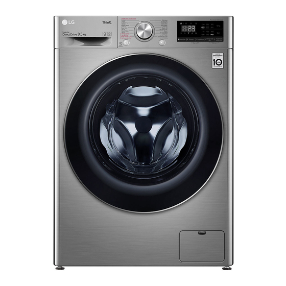 LG FV1408S4V Load Washing Machine Manuals