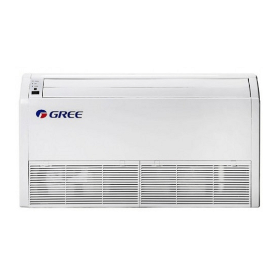 Gree GMV-ND36ZD/A-T Floor Ceiling Type Manuals