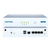 Sophos XG 85 Operating Instructions Manual