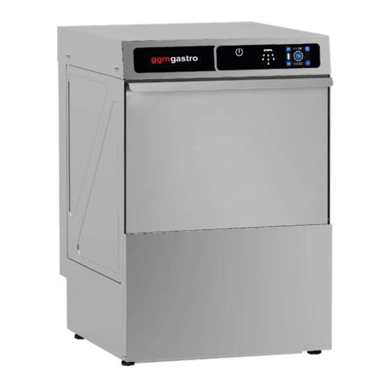 GGMgastro GLOZ35 User Manual
