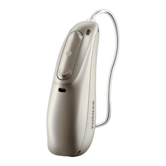 Phonak Audeo L-R Series User Manual