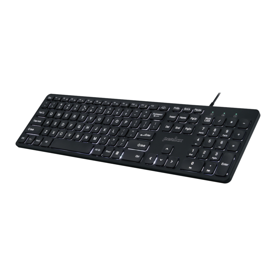 perixx PERIBOARD-331 - Keyboard Manual