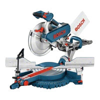 Bosch GCM 12 SD Operating Instructions Manual
