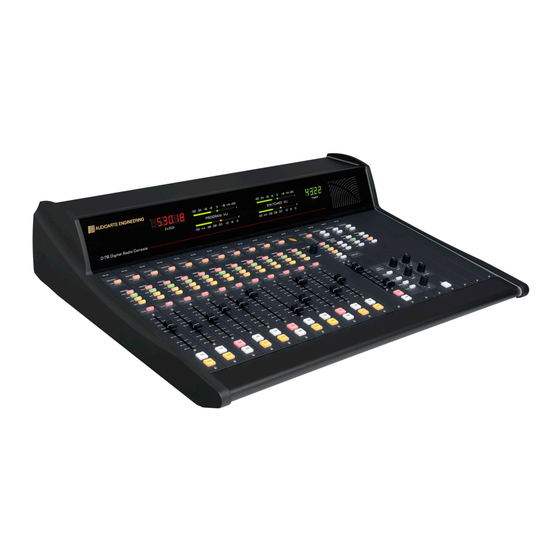 AudioArts Engineering D-76 Technical Manual
