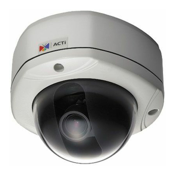 ACTi ACM-7511 series Quick Installation Manual