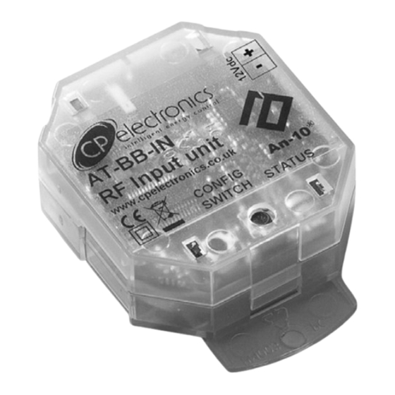 CP Electronics AT-BB-IN Product Manual